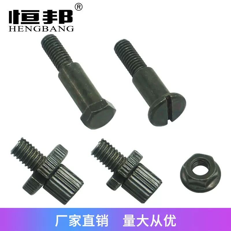 摩托车电瓶车改装配件车把手柄固定螺丝离合喇叭调节螺丝牛角通用