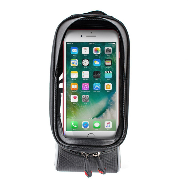 Promend cross-border bicicleta bolsa de haz frontal P58 bicicleta de montaña bolsa de sillín a prueba de lluvia bicicleta de carretera pantalla táctil bolsa de teléfono móvil