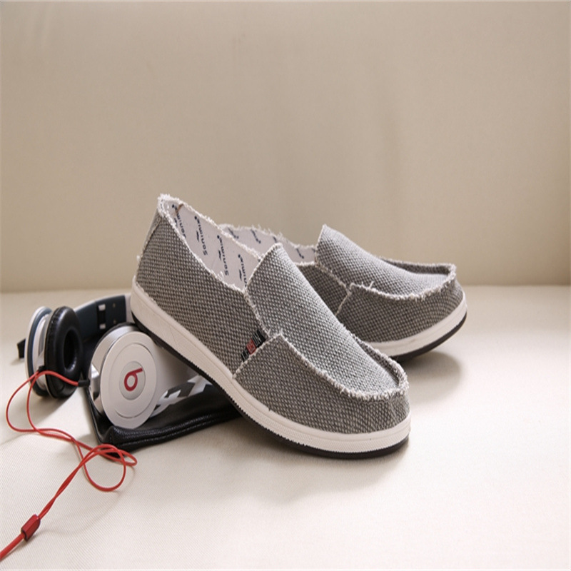 Herren-Sneakers aus Canvas mit Fußgewölbeunterstützung, leichte Sneakers, Schuhwerk_voghion.com