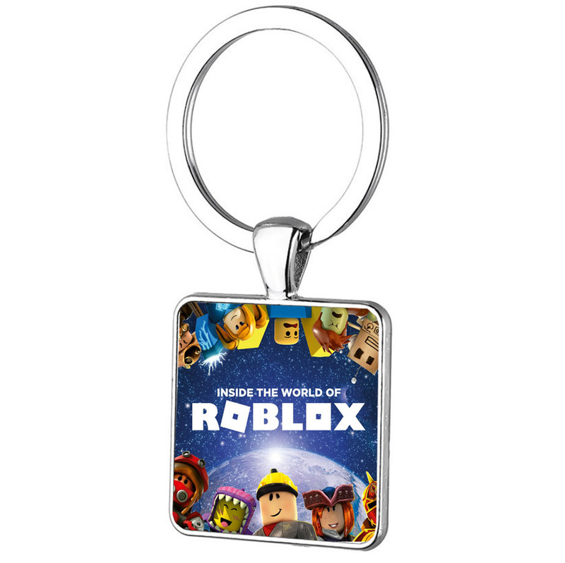 Cartoon game keychain ROBLOX cartoon peripheral Jewelry pendant personalized time gem keychain Cartoon game keychain ROBLOX cartoon peripheral Jewelry pendant personalized time gem keychain