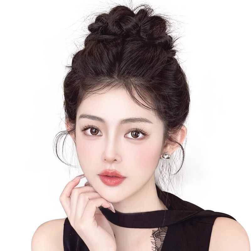 Pelota de pelo de torcedura trenzado dispositivo de trenzado para aumentar el volumen de cabello de cabello de alta elegancia brotes de cabello de oro de sensación