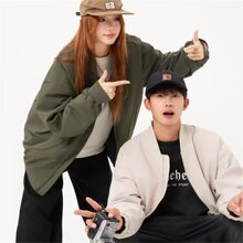 美式简约飞行员夹克男春秋季复古街头百搭外套潮牌休闲宽松棒球服