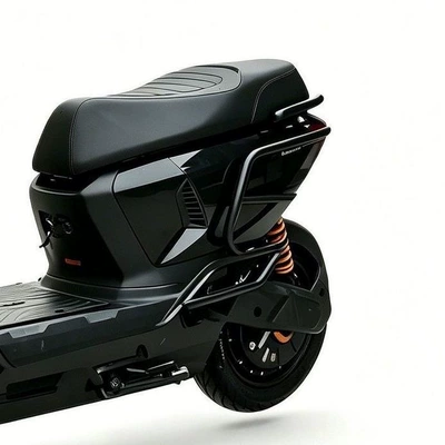 Suitable for modification of Motorcycle bumper - rear-guardrailcomes-with-2-anti-collision-blocks-extra-thick-double-layer-paintsuitable-for-no9-m395100