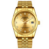Gold watch for beloved suitable for men and women, suitable for import, internet celebrity