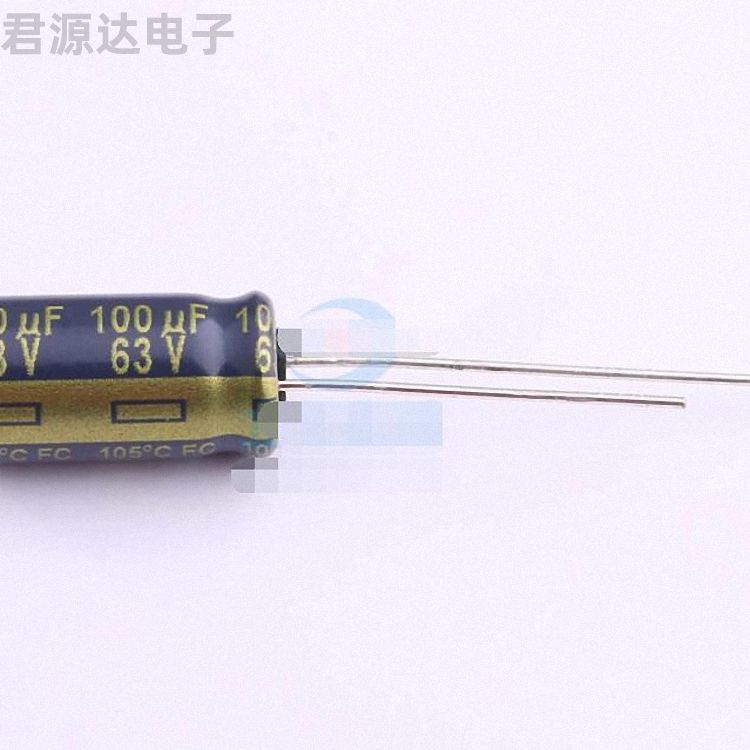EEUFC1J101L描述100uF 63V电解电容器