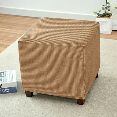 Transfronterizo todo incluido grano de maíz lana cubierta de taburete cuadrado elástico engrosado cubierta de cubierta a prueba de polvo