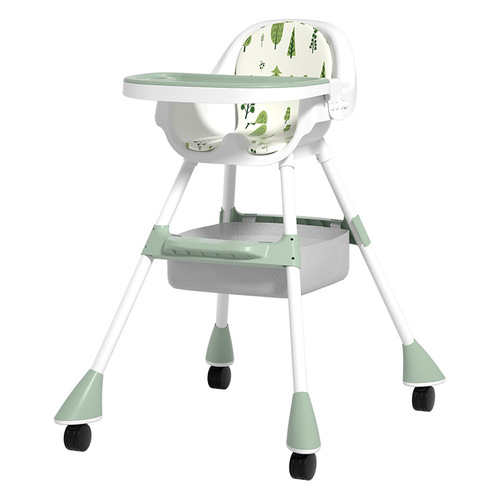 Large baby dining chair children's dining chair multifunctional foldable portable baby chair eating dining table chair seat