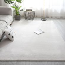 地毯纯色加厚客厅茶几毯大面积卧室床边毯灰色简约满铺地毯热销