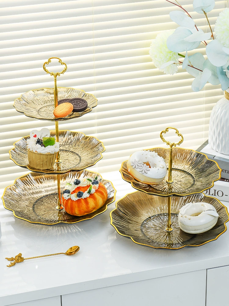 Сет Red Fruit Disk Living Room Home Tea Несколько конфет Cake Cake Disk Light Luxury Trust Serum Dessert Dessert Show