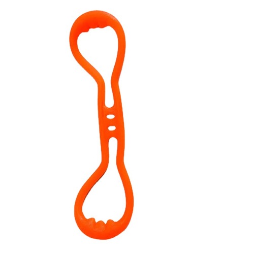 TPE 8-character tension rope silicone 8-character tensioner elastic yoga shoulder opening and chest expansion home fitness tool elastic rope
