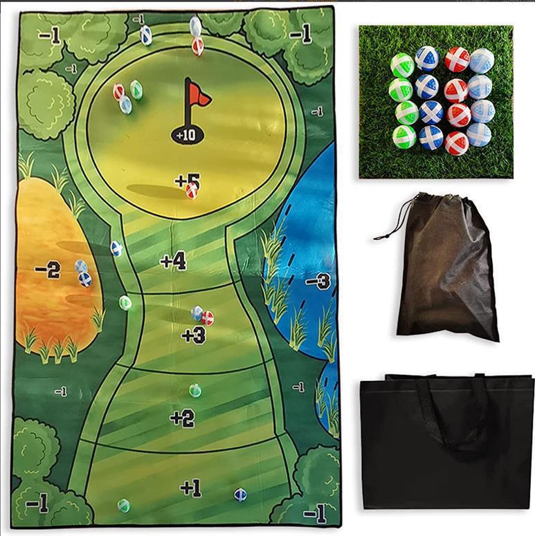 2024新The Casual Golf Game Set休闲高尔夫击球垫游戏垫游戏套装