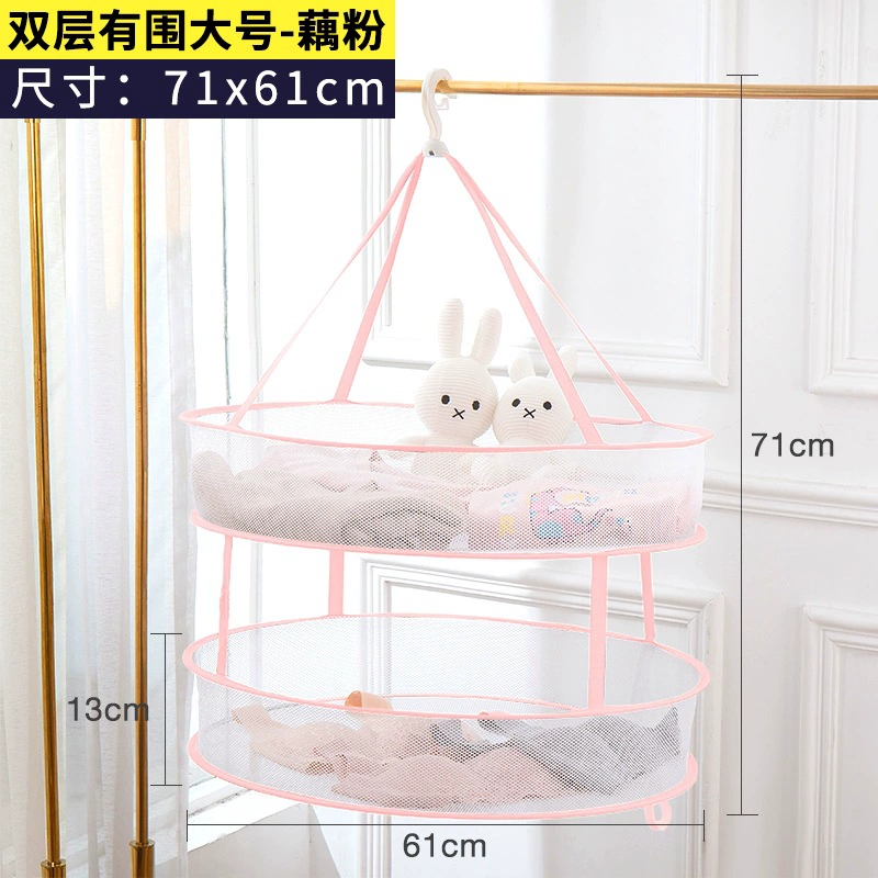 Woolen sweater, drying rack, socks, transformer, laundry basket