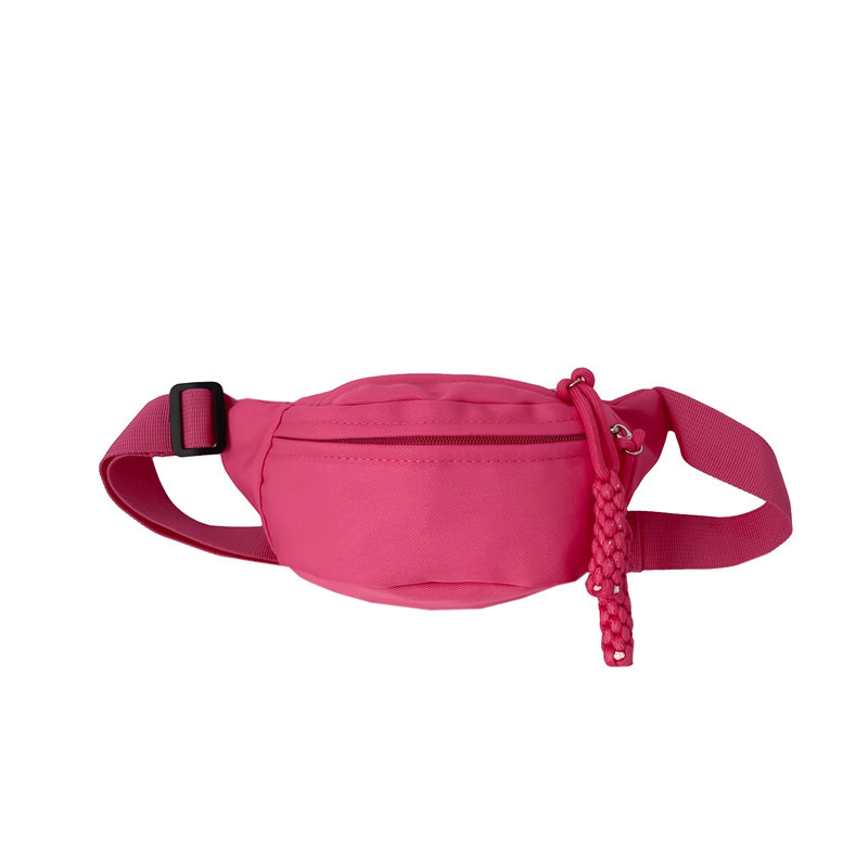 Bolsa pequeña para niños de estilo coreano nuevo macaron color sólido bolsa pequeña bolsa de pecho moda chico bolsa de mensajero estilo occidental bolso de la cintura del bebé