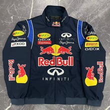 F1赛车服刺绣摩托车骑行服夹克欧美风外套机车服休闲长袖支持定制
