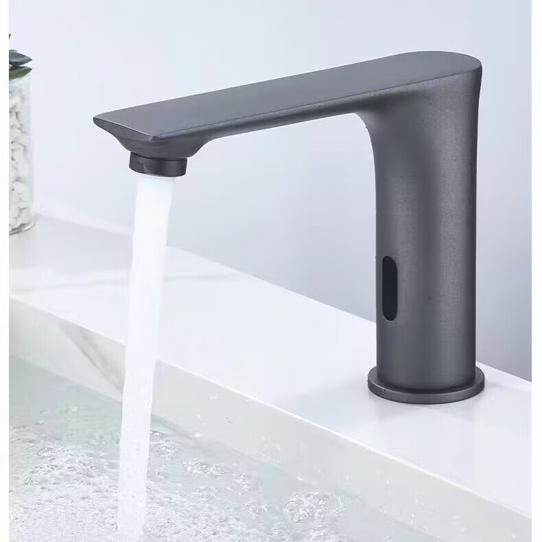 全自動誘導蛇口 シングル温冷誘導蛇口 洗面器洗面器 カウンター洗面器誘導蛇口|undefined