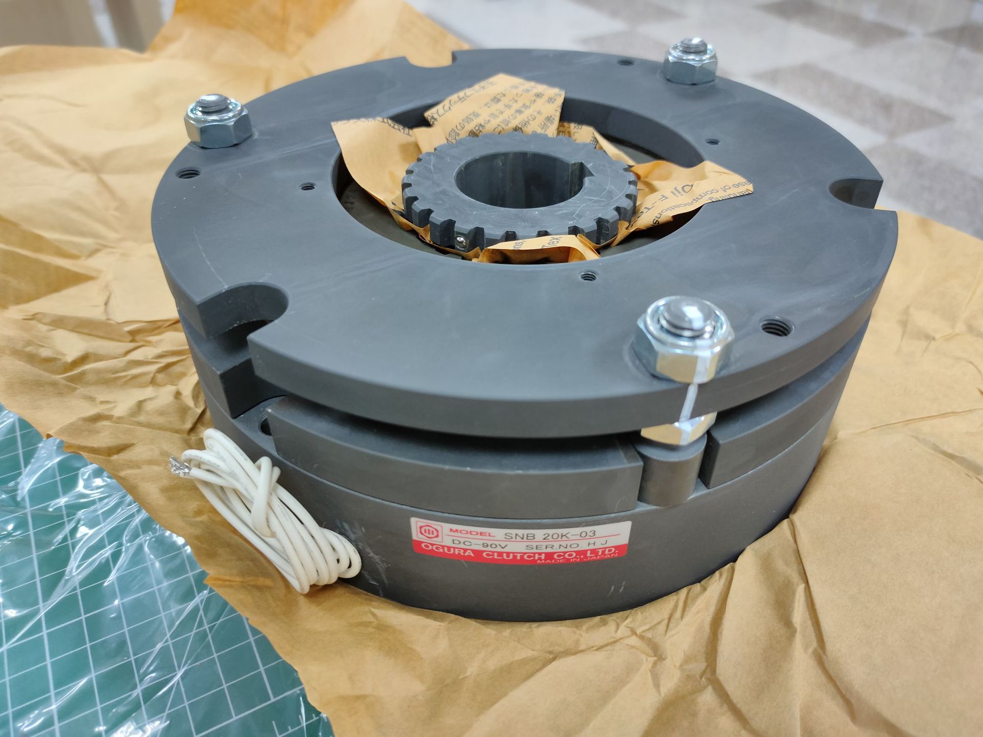 SNB20K-03日本OGURA小仓无励磁动制动器SNB1.2G SNB10G SNB20K-03