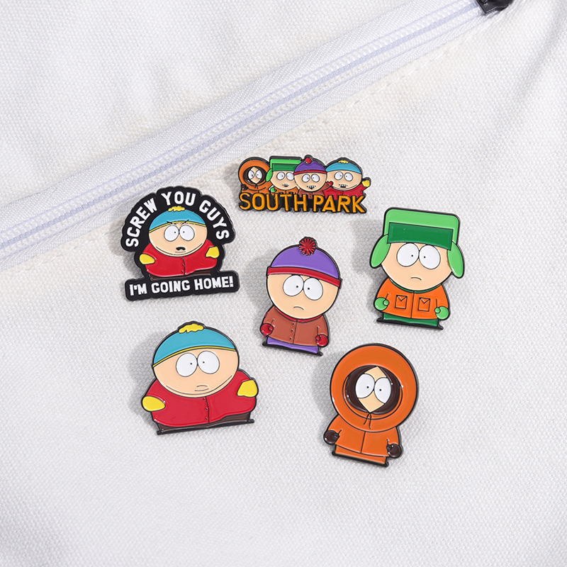 Japanese Cartoon Animation Secondary Peripheral Cartoon Badge Peripheral Wizard Robot Alloy Brooch Jewelry
