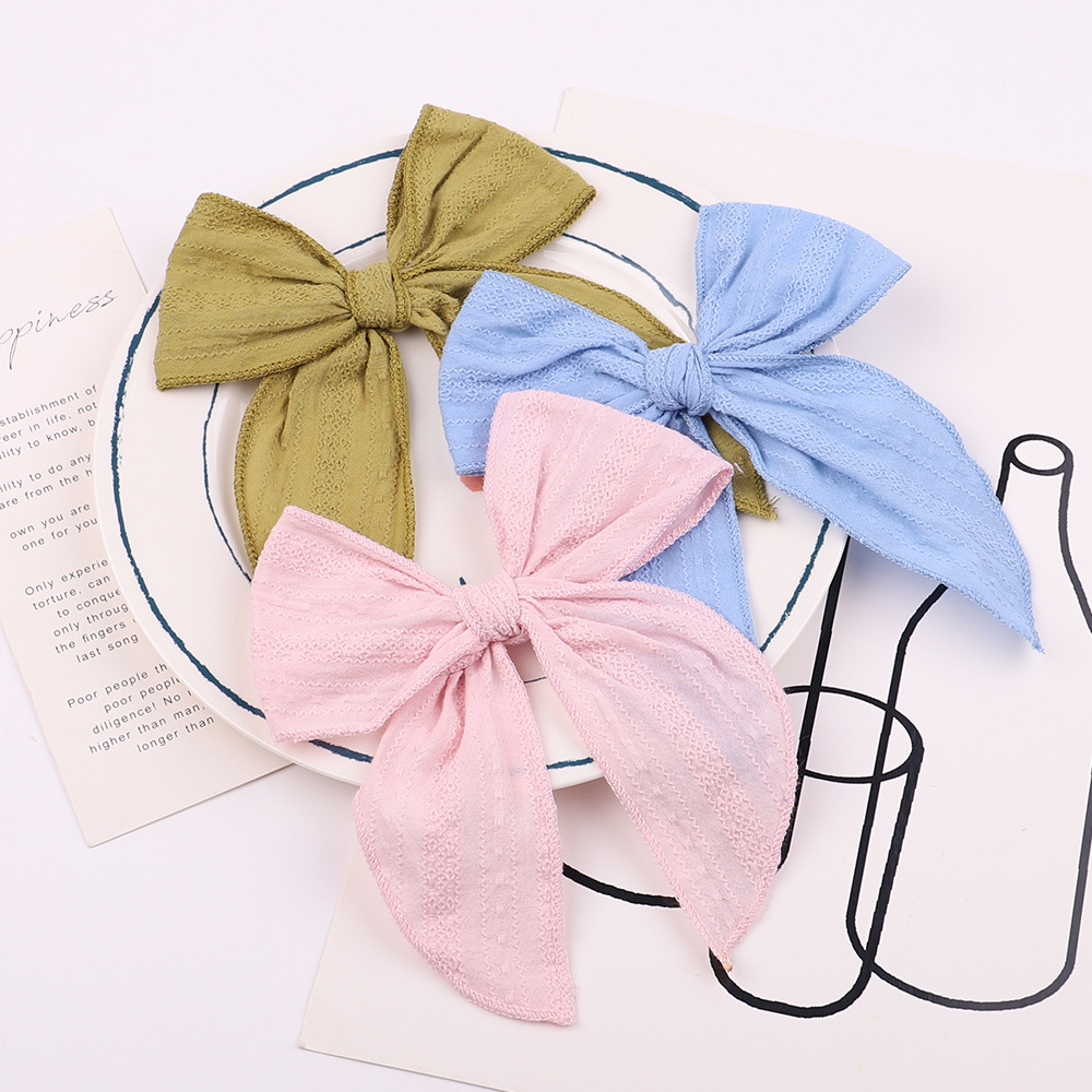 Fruit Color Bow Hairpin European And American New Large Back Head Clip display picture 4