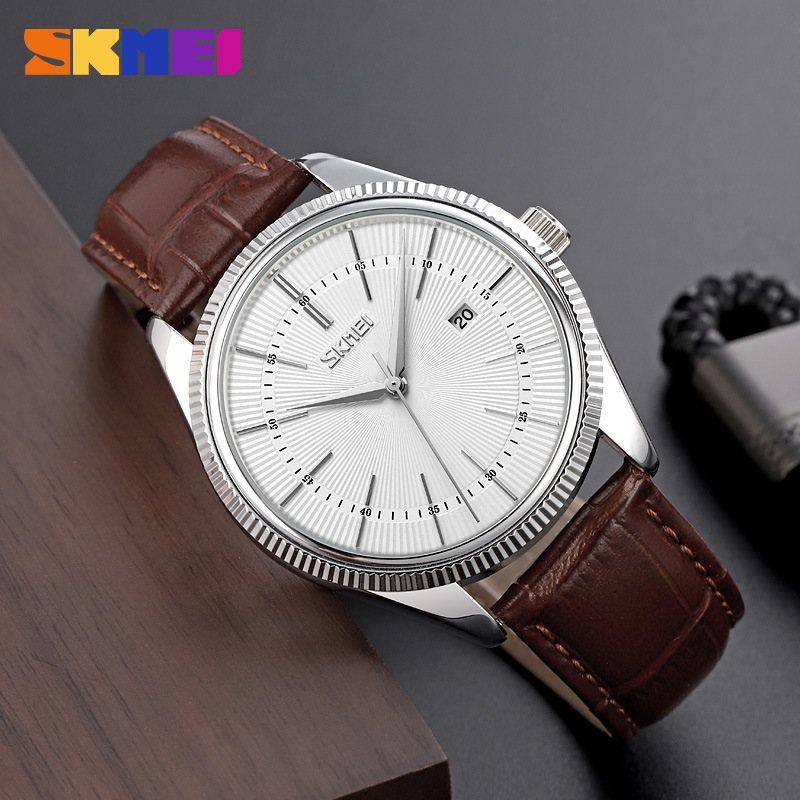 Momento de calendario casual correa relojes de cuarzo de negocios minimalistas relojes de pulsera de hombre punto transfronterizo fábrica de fuente personalizada