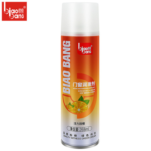 Flaunted door and window lubricant, car door electric lift glass window wiper, skylight track lubrication and cleaning agent