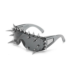 新欧米風クロスボーダー風変わりなメガネ サイバーパンク風 デビルパーティー ファッション トレンド ストリートスタイル ネジ付き