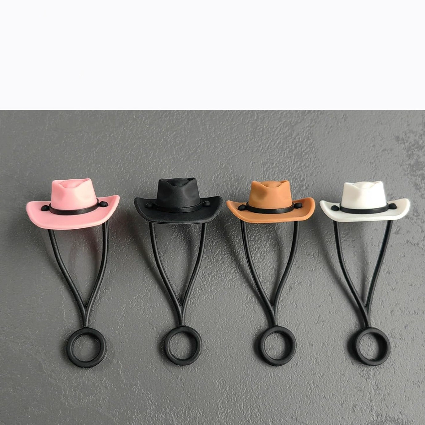 Трансграничный новый ковбойская шляпа соломинка крышка пылезащитная соломка пылезащитная соломка силиконовая пылезащитная крышка 10mm Stanley Cup