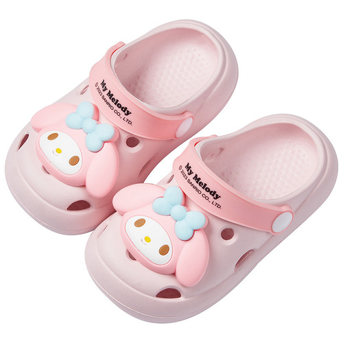 Happy Mary Jade Dog Children's Sandals Sanrio Baby Beach Shoes Girls' Slippers Summer Boys' Sandals