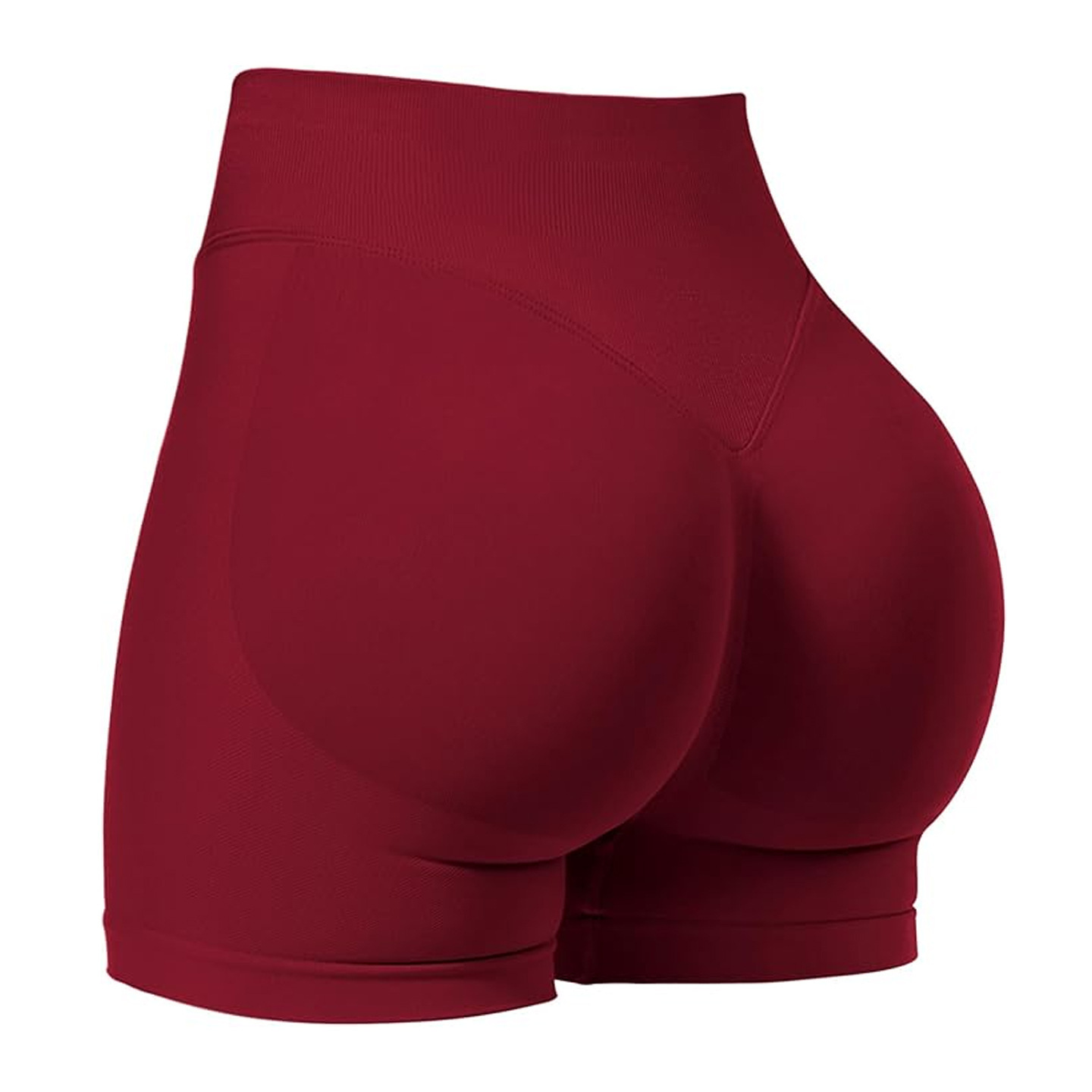 Nuevos productos transfronterizos pantalones cortos deportivos de cintura de tres etapas para mujer Amazon TK pantalones de yoga de cintura alta para correr pantalones de tres puntos de fitness
