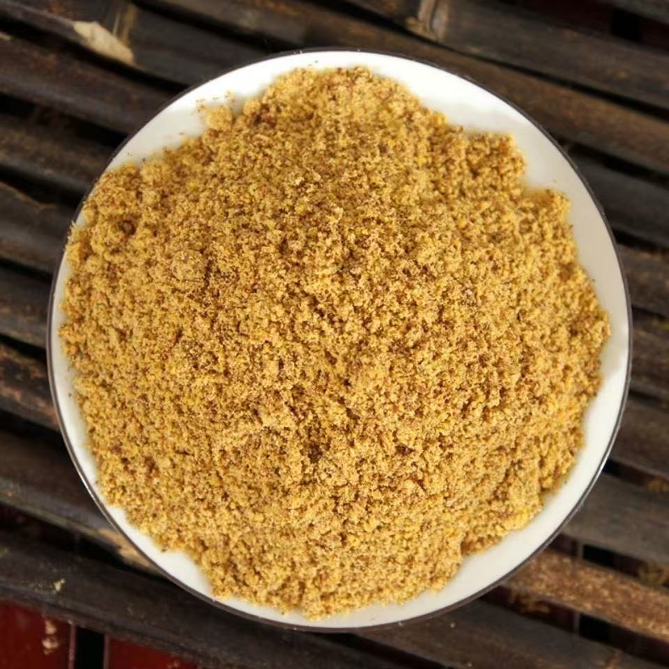 Raphanus Seed Powder Lai Fu Zi Fine Ground Radish Seed for Traditional Herbal Use 500g in use