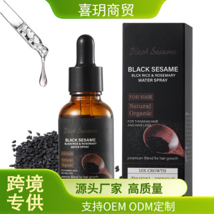 Black Sesame - Black Rice & Rosemary Water Spray Black Sesame Hair Strengthening Essence