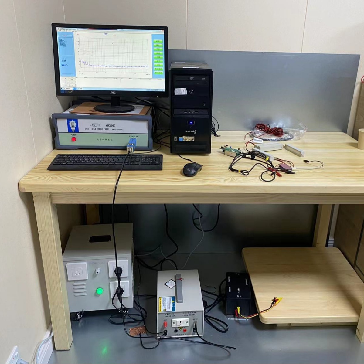 EMI传导辐射电磁兼容干扰测试接收机 KH3962型号 周s