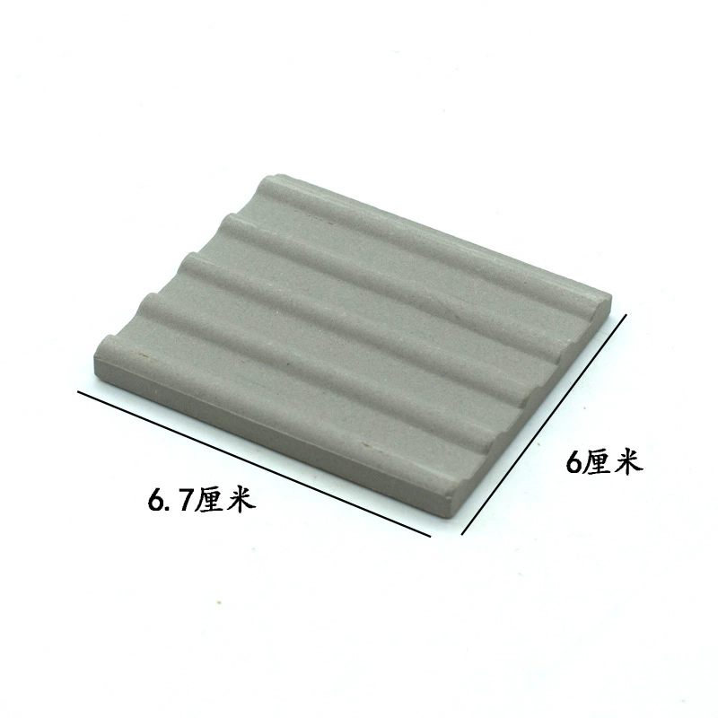 Модель 1:12, маленькие кирпичные строительные блоки, набор для сборки DIY, детский дом, красные кирпичи и обожжённая глина