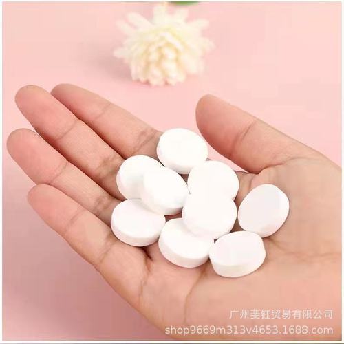 Factory direct sales 500 capsules compressed facial mask candy mask spa beauty salon pure cotton disposable ghost facial mask hydrating