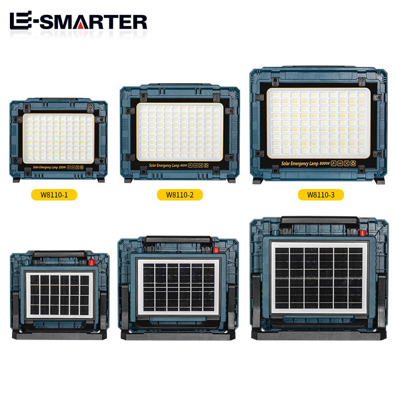 Luz de trabajo solar multifuncional transfronteriza al aire libre reparación camping luz de trabajo