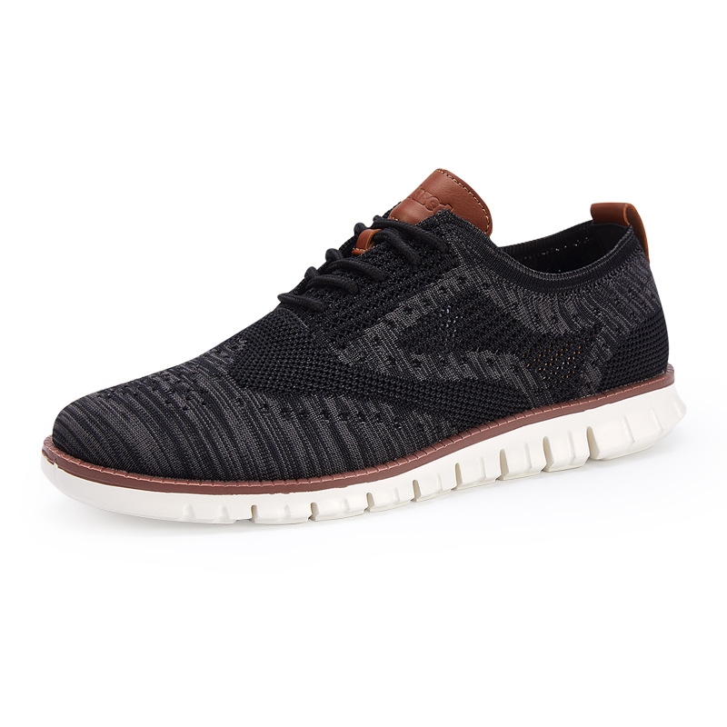 Zapatos casuales para hombre, nuevos modelos 2026, zapatos de malla transpirables para otoño, mocasines británicos de moda, zapatos de vela, zapatos deportivos de talla grande