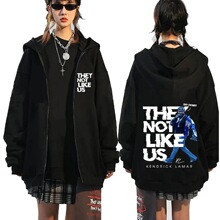 Kendrick Lamar Say Drake They Not Like Us Zipper Hoodies Men
