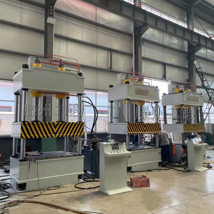 联动液压机 PLC全自动四柱龙门三台多台自动油压液压机