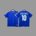 1998 Brazil Away + Custom 10