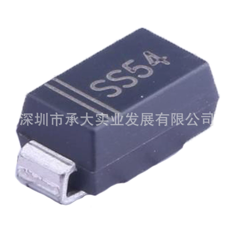 Кристаллотный? (原文: 晶导微电子 SS54 Package SMA Surface-mounted Schottky Barrier Rectifier Diodes Original)