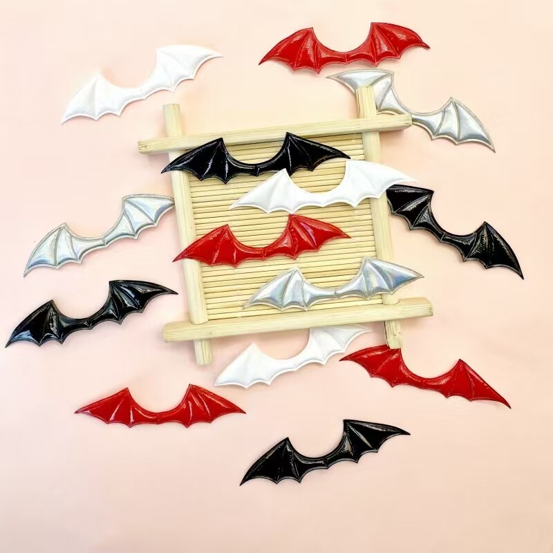 Leather Devil Bat Wings DIY Handmade Jewelry Accessories Halloween Costume Vampire Hairpin Decorations Leather Devil Bat Wings DIY Handmade Jewelry Accessories Halloween Costume Vampire Hairpin Decorations
