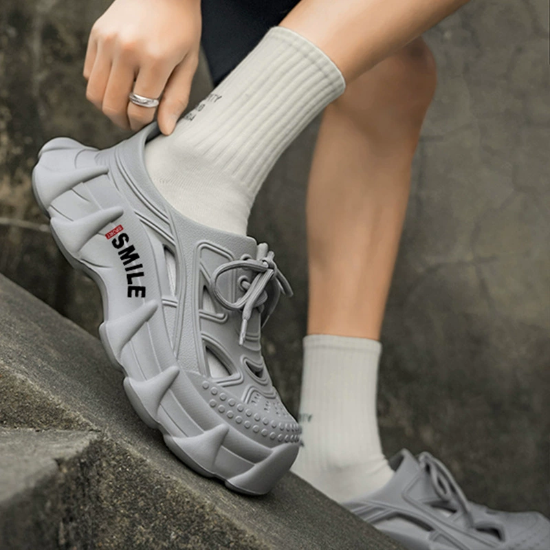 Новые тапочки для путешествий, пляжная обувь для прогулок, супермягкая подошва, легкие сандалии, летние сабо для мужчин и женщин.