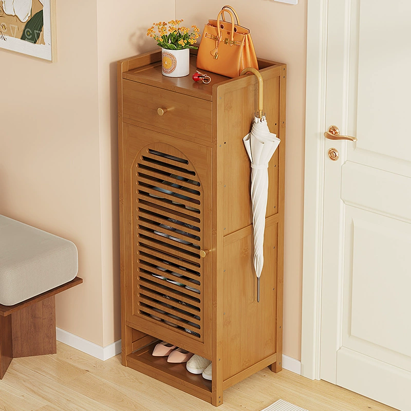 Простой пылезащитный шкаф для обуви, стеллаж для хранения обуви, домашний входной шкаф, маленькая квартира, большая вместимость, встроенный шкаф, входная дверь