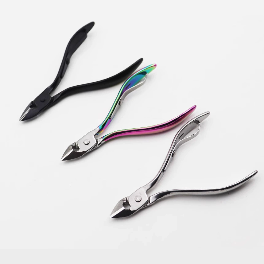 8712 плоскогубцы для ремонта кожи ковка из нержавеющей стали инструмент для красоты ногтей инструменты для ремонта ногтей плоскогубцы для красоты ножницы для омертвевшей кожи