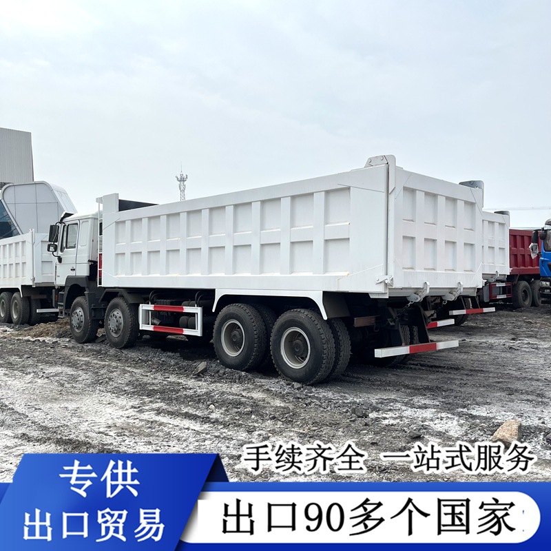 Foreign Trade Howo Dump Truck for Mining and Earthworks, Sand and Gravel Dump Truck, Earth and Stone Transport U-Shaped Dump Truck
