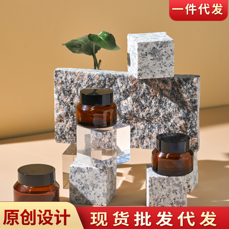 Stone shooting props ornaments small items products jewelry jewelry cosmetics still life photography photo decoration