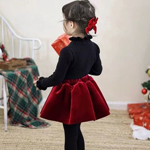 Ůͯ����ȹ����Ů�����z�q��ȹСŮ����ⶬ���}�Q����tɫ����ȹ