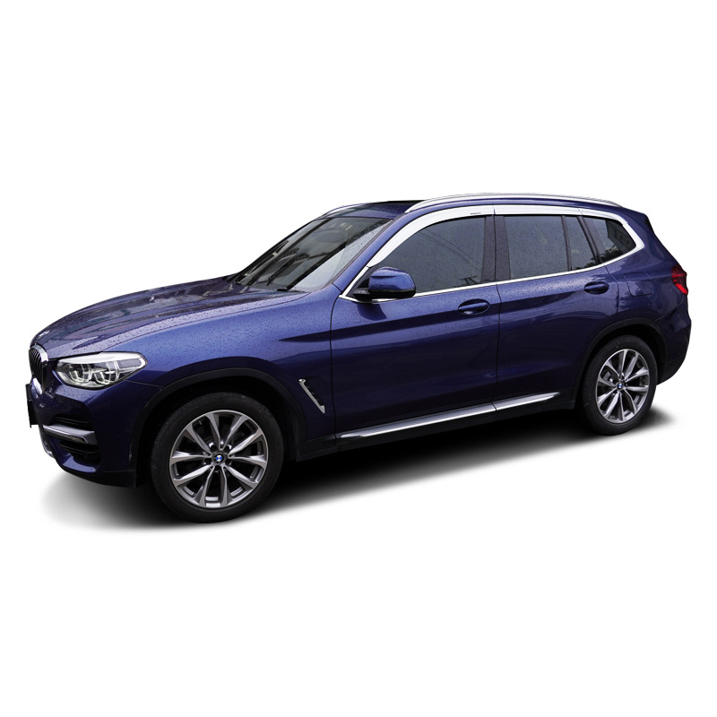 Tenxinrui adecuado para BMW X1X2X3X5X6 galvanizado platino lluvia escudo ventana lluvia ceja lluvia escudo modificación Accesorios image 6