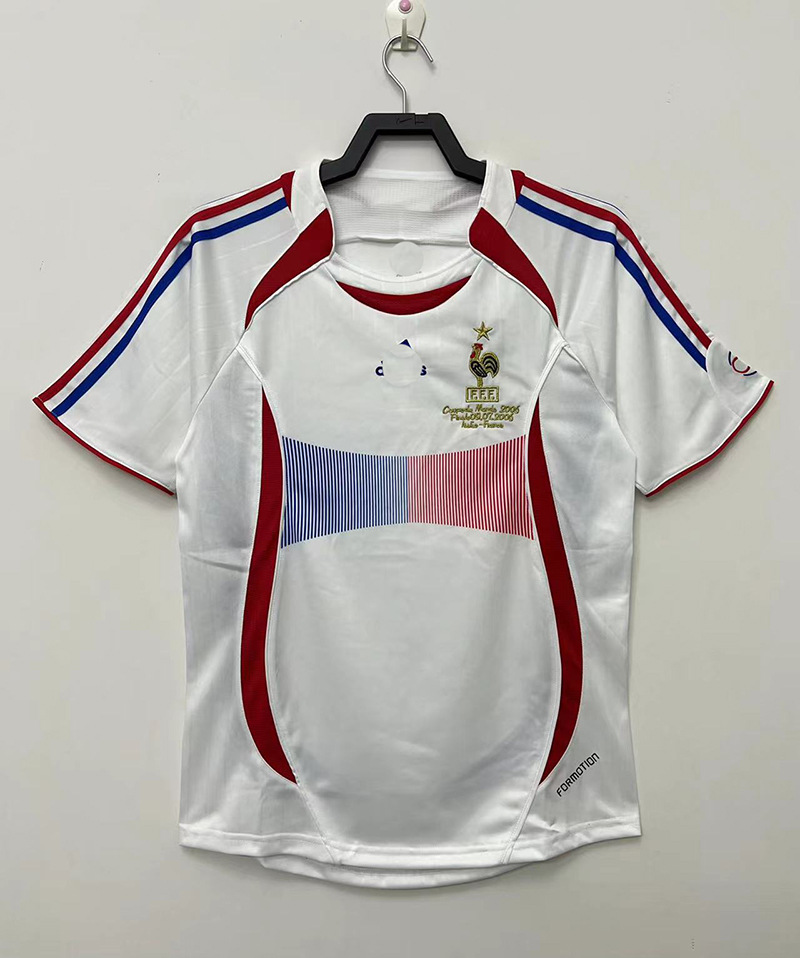 Camiseta retro clásica de la selección de la Copa del Mundo Argentina Brasil Francia Holanda Inglaterra Beckham manga corta