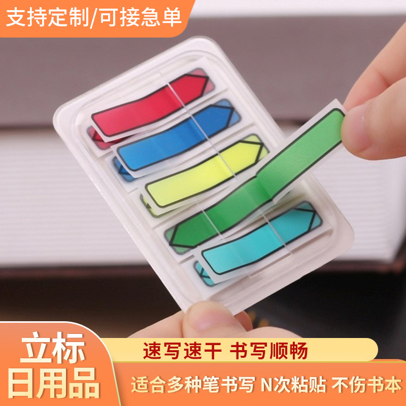 표시라벨, 메모스티커, 흡수성 잉크, 속건성, 양면 쓰기 가능한 스티커 메모, 비즈니스 스티커, 메모 스티커, 맞춤형