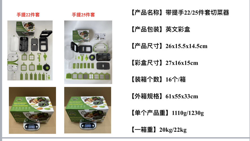 跨境爆品多功能厨房切菜器土豆切丝器家用切丁器刨丝器蔬菜切片机